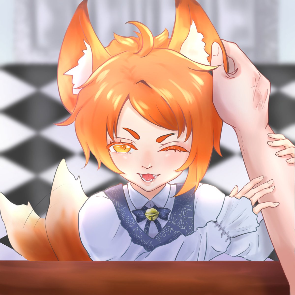 senaya_99's tweet photo. Mini comic. The cutie fox, Ru♥️ 
#minicomic #artistsontwitter #digitaldrawing #comic #kemonomimi #cute #beast https://t.co/0XInDK39Re