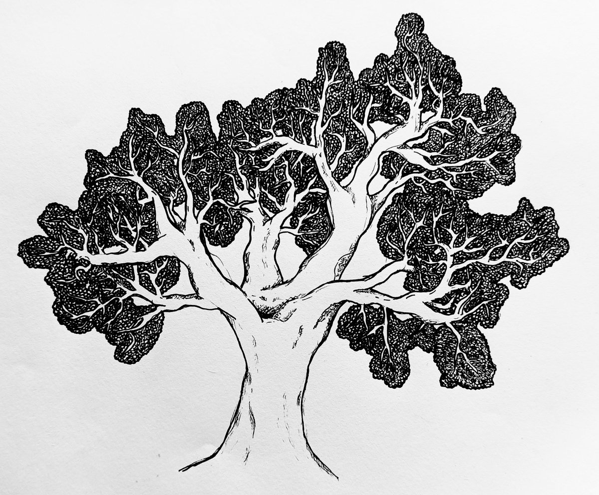 Surshiroll's tweet photo. I've been getting back into traditional art recently since for some reason I've burnt out of digital atm https://t.co/OFrm3ih8SL