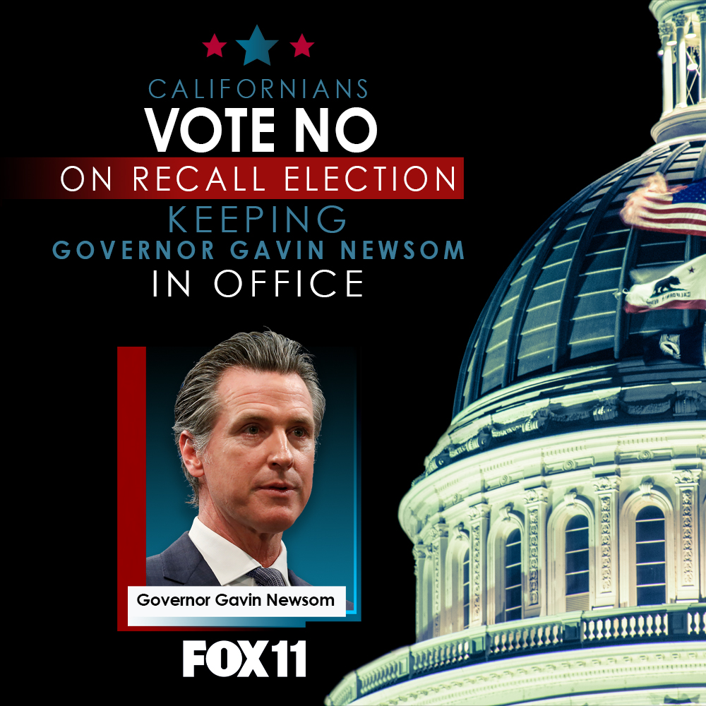 Fox 11 Los Angeles On Twitter Newsom Wins California Recall Fails Gov Gavin Newsom Stays In Office More Https T Co Fyzmzk3rlx