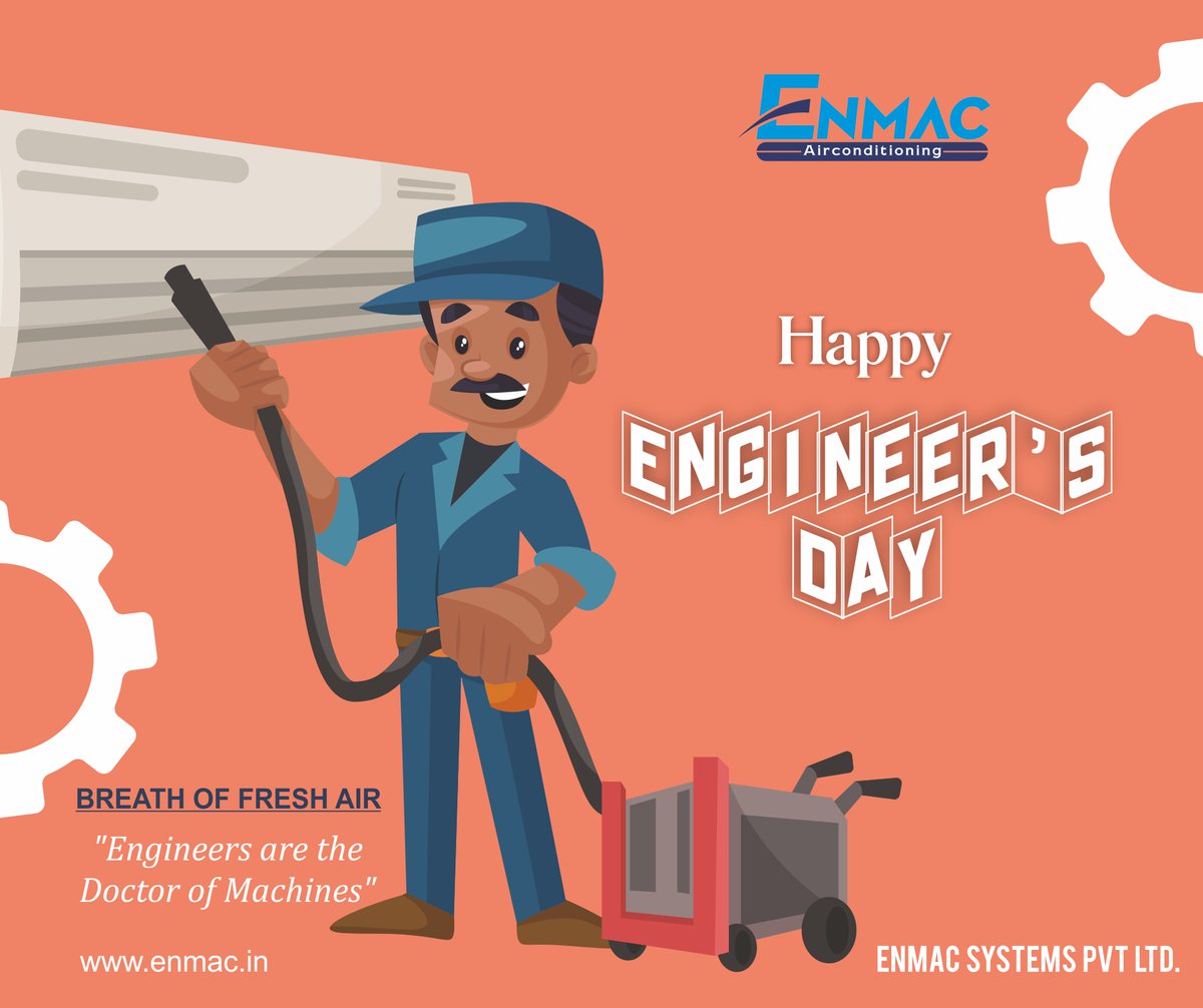 enmacsystems's tweet photo. #enmacsystems wishes everyone Happy Engineers Day

#engineering #engineer #technology #design #engineers  #mechanicalengineering #manufacturing #innovation #mechanical #engineeringlife https://t.co/tMg5MEvKAq