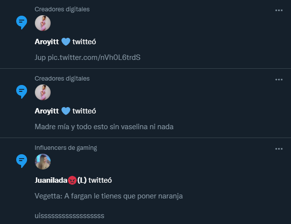 AlexFansAmerica's tweet photo. es que si no recibo interacciones twitter me manda esto para que abra la aplicacion y tipo dios mio ya tengo suficiente con tener que soportarme 24/7 pars que encima me notifique mis propios twits y a aro ya la tengo en mi cuenta no necesito 2 notis cada vez que twittea ah https://t.co/LwCBJiInEN