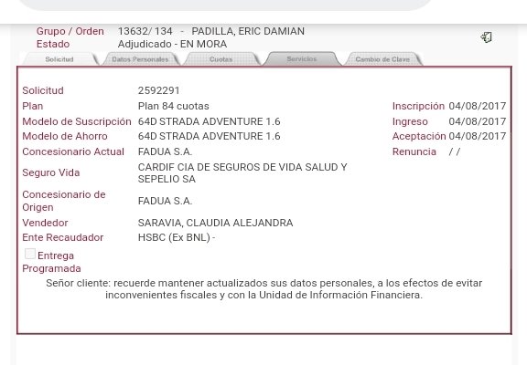 La verdad que me encanta mi trabajo.. reparar y enseñar, en mi norte querido.. lo malo que no ando en una strada pero me cobran una strada de 45mil pesos.. alguien de  <a href="/fiat/">Fiat</a> que me explique <a href="/alferdez/">Alberto Fernández</a> <a href="/DNDConsumidor/">Subsecretaría de Defensa del Consumidor</a> <a href="/ElOsoLeavy/">Sergio Oso Leavy</a>  <a href="/AutosFIATPlan/">Autos FIAT Plan</a>