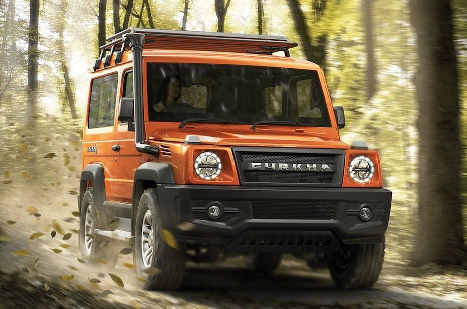 CarBHP01's tweet photo. 2021 Force Gurkha breaks cover
- Full LED headlamps
- Full metal top 
- 2.6-litre diesel, 91 bhp, 250 Nm
- Water wading depth of 700mm
- BS6 engine (no ad blue required) 
- Price reveal on the 27th

#ForceGurkha #CarBHP #gurkha4x4x4 #gurkhanation #Gurkha https://t.co/xwbFUxRJe4