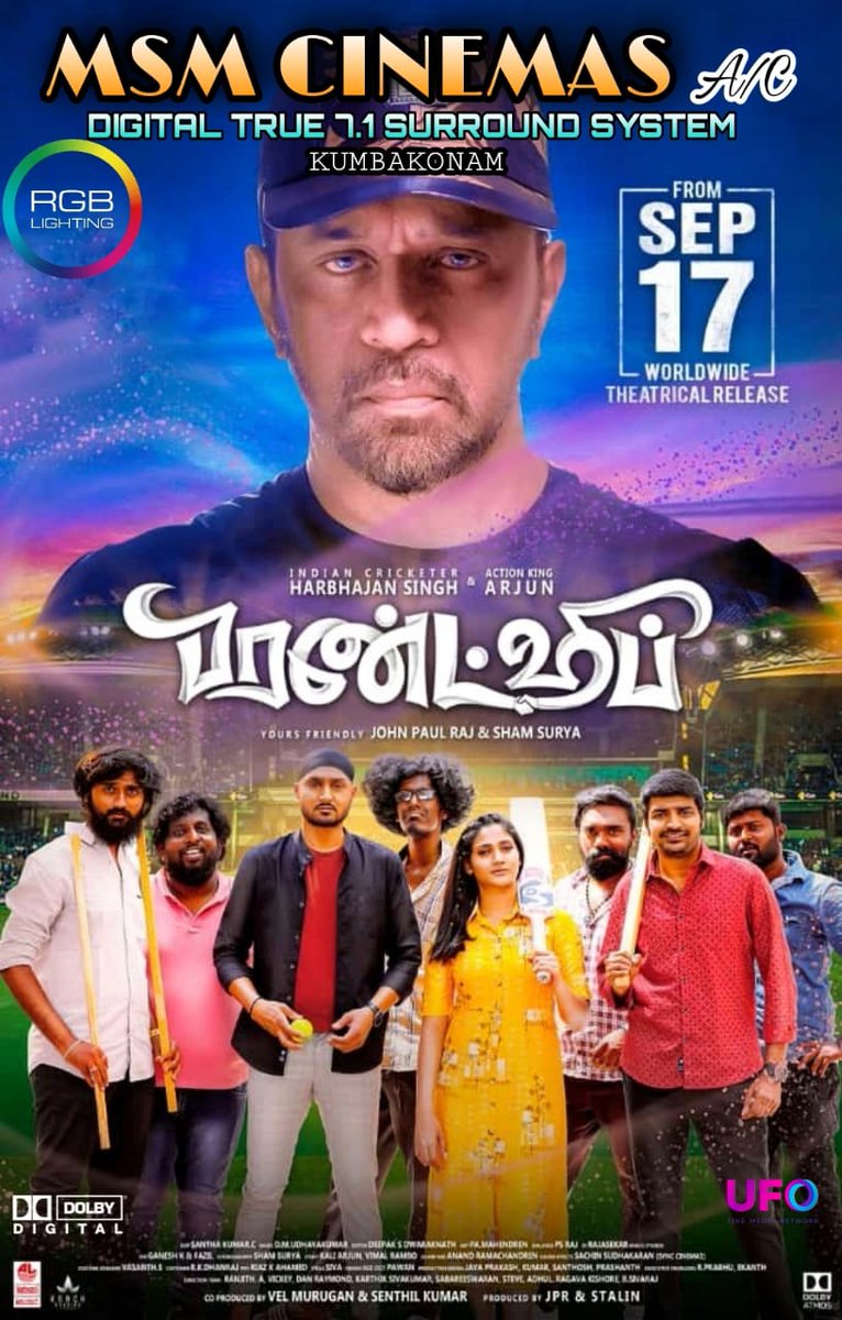 MSM Cinemas A/c Dts (@msmkumbakonam) on Twitter photo Our Action king and Our CSK Singh
Join to hit sixers on our screen from friday onwards <a href="/MSMkumbakonam/">MSM Cinemas A/c Dts</a> ❤
All the best sir <a href="/harbhajan_singh/">Harbhajan Turbanator</a> 💥
<a href="/Losliyamaria96/">Losliya Mariyanesan ▫️▫️▫️▫️▫️▫️▫️▫️▫️▫️ᴾᵃʳᵒᵈʸ</a>
<a href="/TnjMovies/">Thanjavur Movies</a>
<a href="/Vijith_offl/">Vijith Amirthalingam</a>
#Friendship Our Action king and Our CSK Singh
Join to hit sixers on our screen from friday onwards <a href="/MSMkumbakonam/">MSM Cinemas A/c Dts</a> ❤
All the best sir <a href="/harbhajan_singh/">Harbhajan Turbanator</a> 💥
<a href="/Losliyamaria96/">Losliya Mariyanesan ▫️▫️▫️▫️▫️▫️▫️▫️▫️▫️ᴾᵃʳᵒᵈʸ</a>
<a href="/TnjMovies/">Thanjavur Movies</a>
<a href="/Vijith_offl/">Vijith Amirthalingam</a>
#Friendship