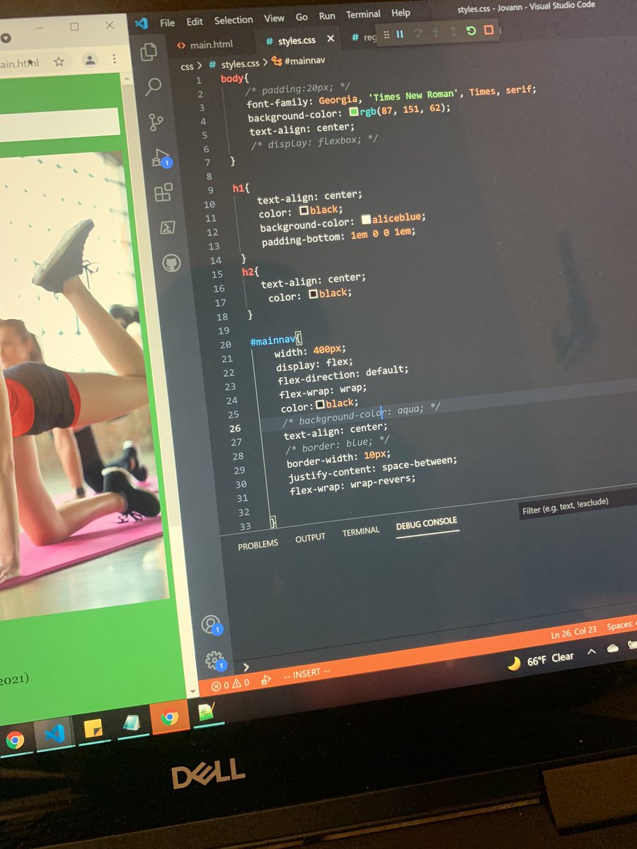 KailaMayho's tweet image. Not bad for a few hours. Until tomorrow #webdeveloper #programmer #ProgrammersDay2021 #SoftwareDeveloper #WebDeveloper #code #html #CSS #vscode #100DaysOfCode