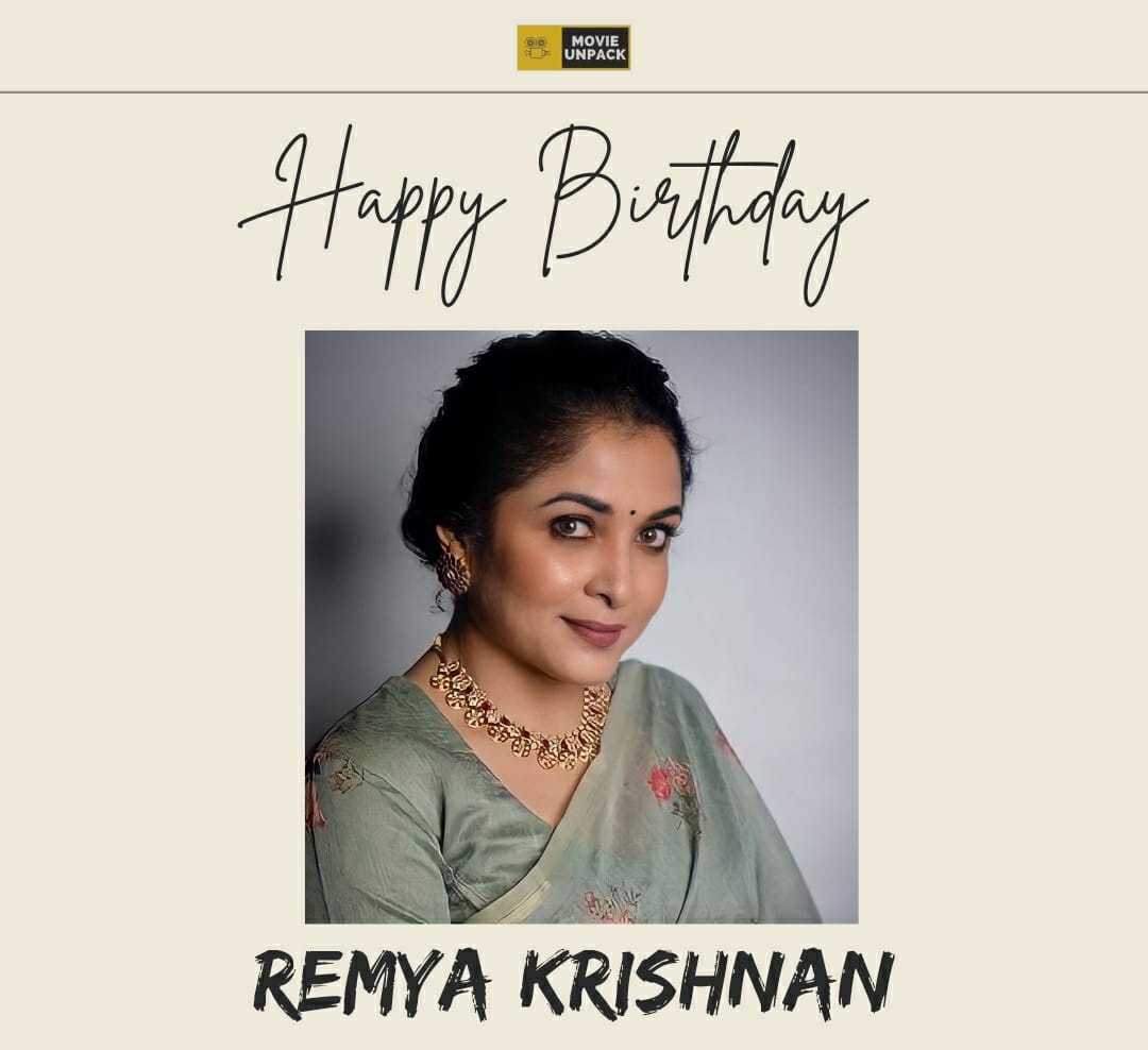 Happy Birthday Ramya Krishnan      
