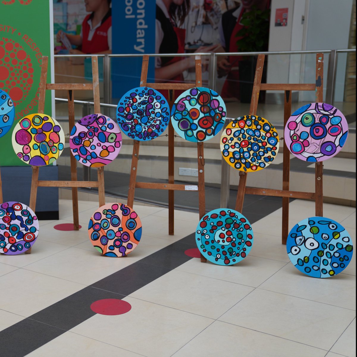 CISsingapore's tweet photo. #AtCISToday...On International Dot Day, inspired by the award-winning book "The Dot" by Peter H. Reynolds, we are celebrating creativity and kindness — and it all starts with just one dot. https://t.co/2dvUFwvEZl
