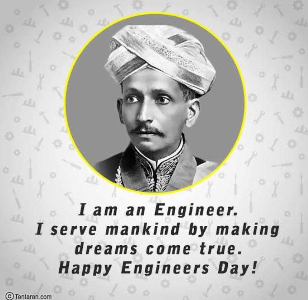 OfficialGyamar's tweet photo. Happy Engineer's day ! https://t.co/boTinAlIu6