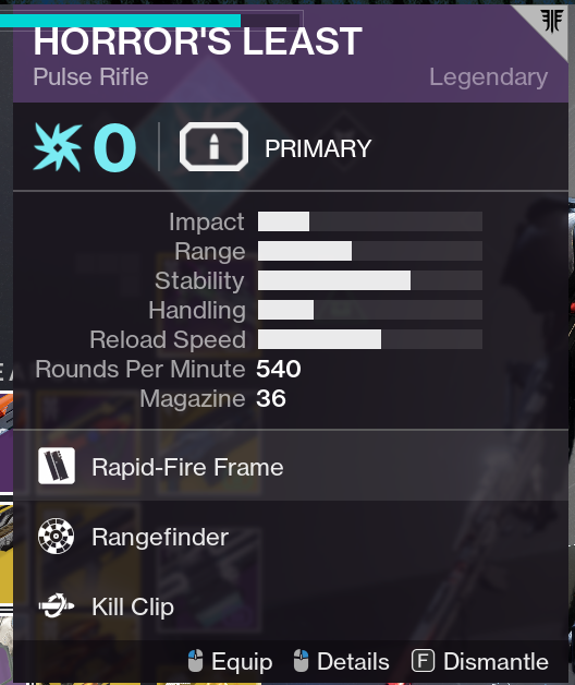 Maldor96's tweet photo. Well... uh... The loot table must have gone out of bounds or something @DestinyTheGame. I'm keeping it, and you cant make me shard it. https://t.co/aKUHrttZUW