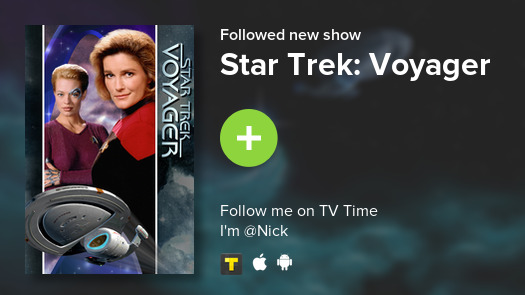 oONICKWESToO's tweet photo. I just added Star Trek: Voyager to my library! #tvtime https://t.co/R36NaMLZ45 https://t.co/wEHkXDYMOD