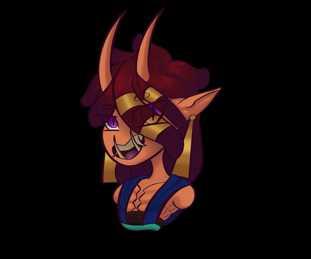 SusanooMao's tweet photo. Hey all I've been working on stuff for my other content like YT and Twitch. Here is the new icon for them hope this mfrs face makes you smile I'll update y'all when the banners and shit are fixed

#digitalart #artistontwittter https://t.co/QITFKmUf14