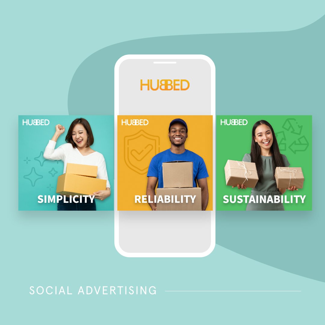 Check out these fun and impactful social ads we whipped up for our client HUBBED.

We've said it before and we'll say it again, ads are all about stopping the scroll. That's why this combination of bright colours and strong messaging works.

#emotedigital