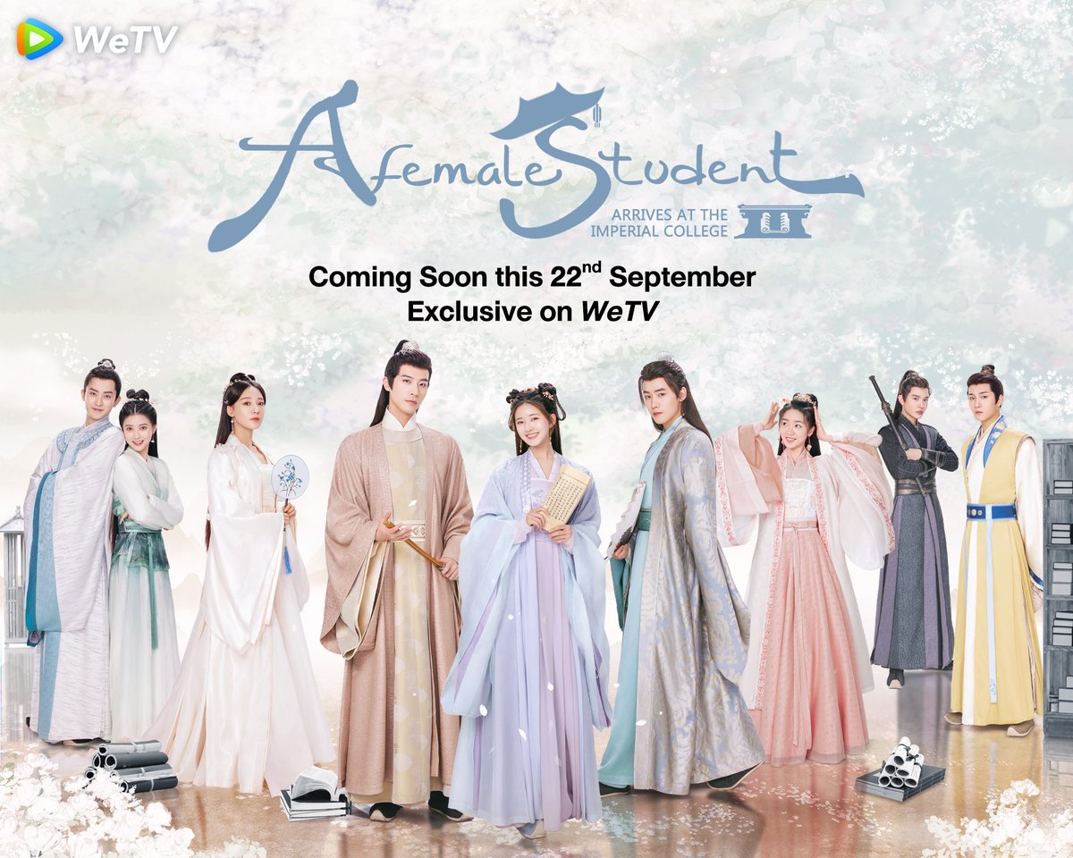 WeTVPhilippines's tweet photo. How can you study when all of these people are around you?🥰

#AFemaleStudentArrivesattheImperialCollege, starring #ZhaoLusi and #XuKaiCheng, is coming this September 22 exclusively on WeTV 👉 https://t.co/ZsaWZ5LuRG.

#WeTVPinas
#WeTVAlwaysG
#WeTVAlwaysMore https://t.co/M27Lfhs4NI