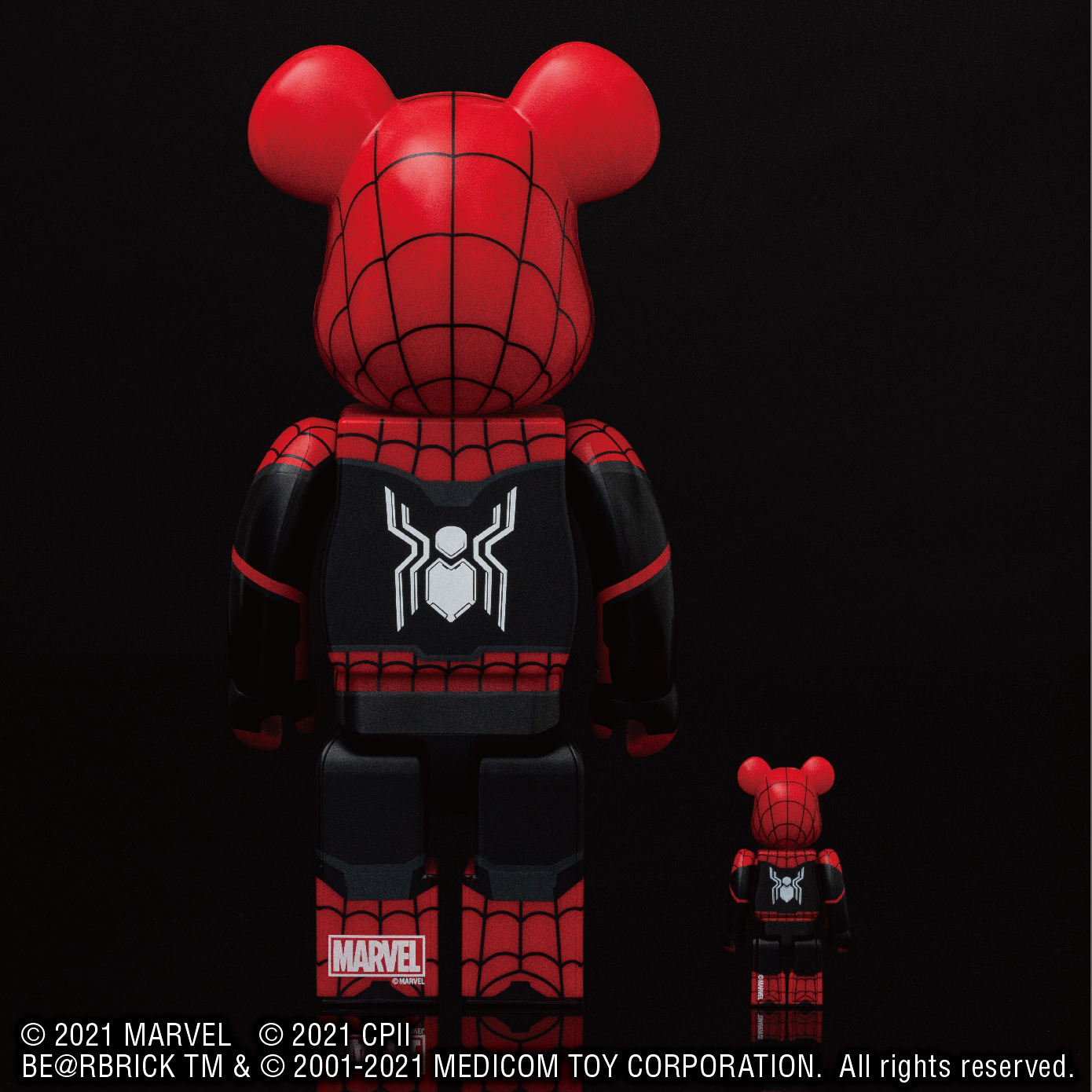 セブンネット限定BE@RBRICK SPIDER-MAN 100% & 400%