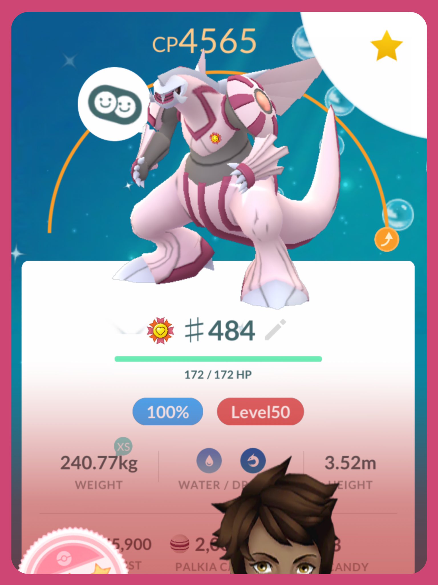 Pokémon Go~Shiny Palkia