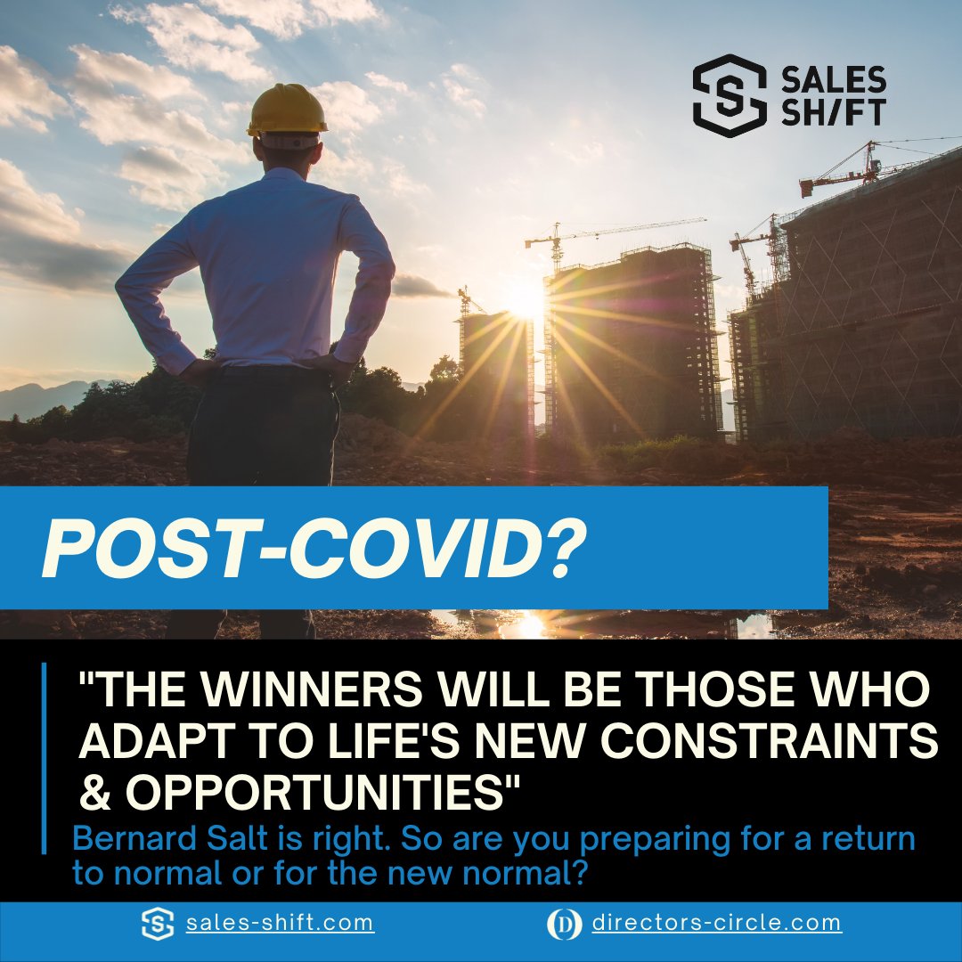 The Bernard Salt article in The Australian was the best article he's written recently. He captured the choices &amp; consequences available to us presently. Please take the time to place yourself &amp; your business in the best position to take full advantage of any new opportunities.