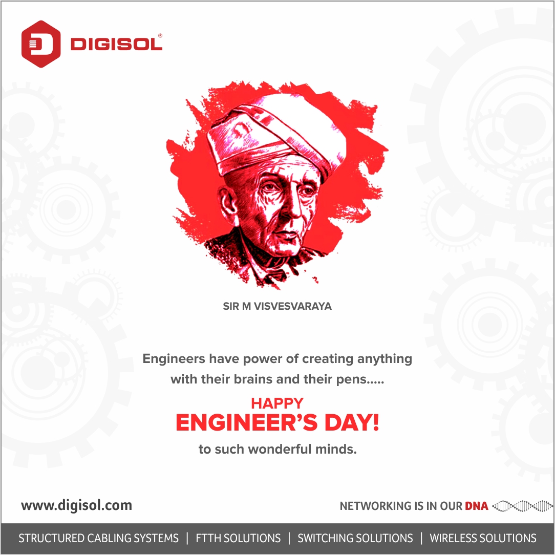 DIGISOL_SNSL's tweet photo. Digisol wishes a very Happy Engineer's Day to all the innovators & creators who are shaping the world for a better tomorrow.
#HappyEngineersDay #EngineersDay #Engineers #ITNetworkingSolutions #StructuredCablingSystems #WirelessSolutions #FTTHSolutions #SwitchingSolutions https://t.co/oOzkKdwExe