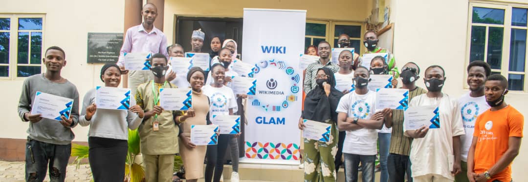 OlutolaJames1's tweet photo. I am beyond thrilled to have hosted a WikiGLAM Awareness for Library administrators, Lecturers, and Students of L.I.S. Schools, Librarians, and curators of Museums in Kwara State.
#IFLAInternetManifesto
#wikimedia
#Wikipedia
#FreeKnowledgeAfrica
#AfLIA
#NLAKwara
#WikiGLAM https://t.co/rMhRK7cmoN
