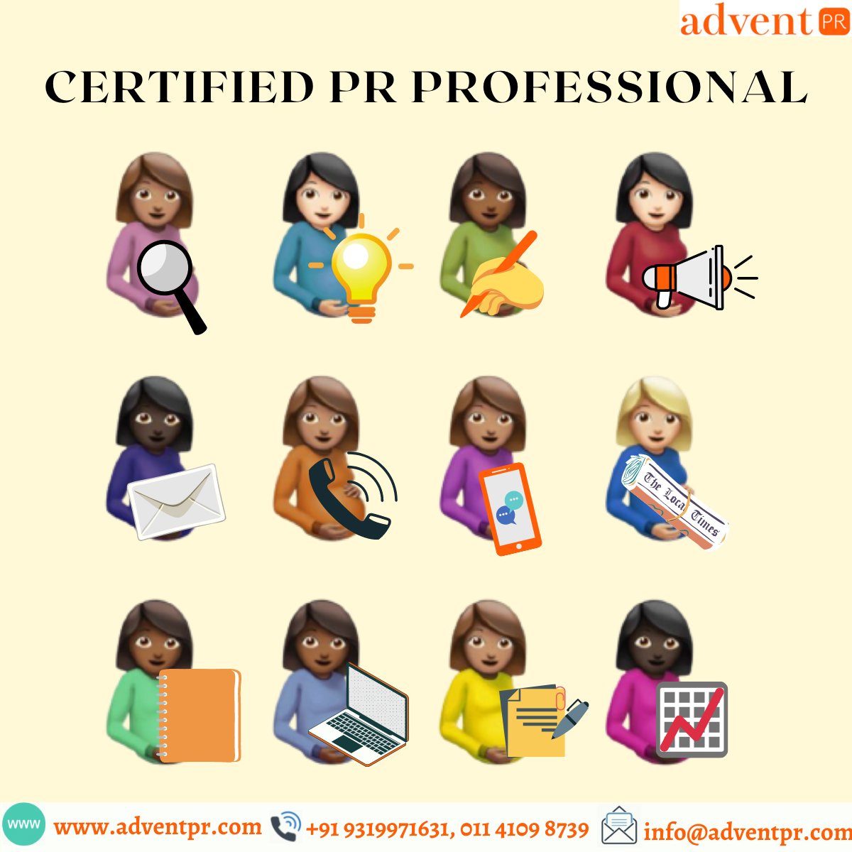 PRADVENT's tweet photo. Keeping up with the trend.๐ข๐ #certifiedprprofessional
.
.
#newtrend #publicrelations #prtrend #prtips #pr101 #pragency #certifiedprpro #adventpr #communication #PR https://t.co/bgzxi34Qfe