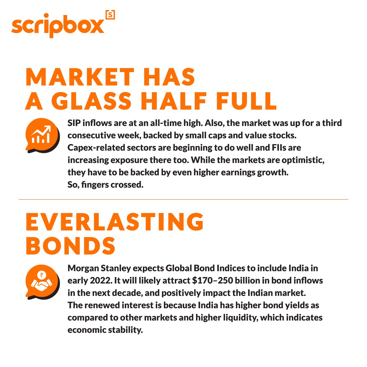scripbox's tweet photo. If you haven’t heard yet…

#WealthManagement #MarketUpdates #PersonalFinance #PostScrip https://t.co/Fy8Meo4OWy