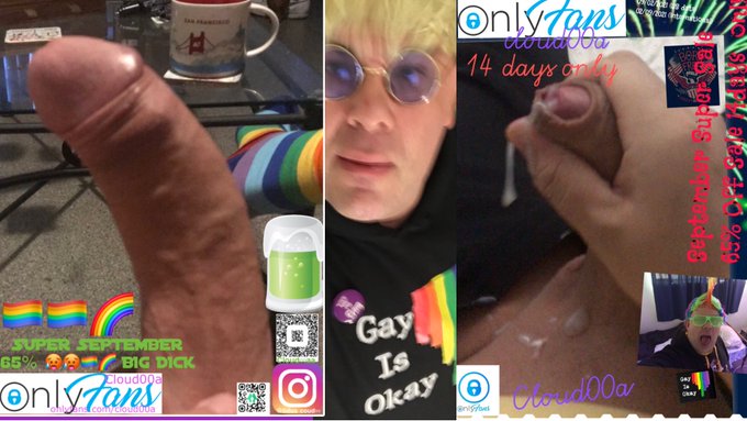 Cloud00a ???? https://t.co/oMT0jiHLKb September Super 65% off Sale Super ??Yummy Dick Sale #gayboy #gaytwink