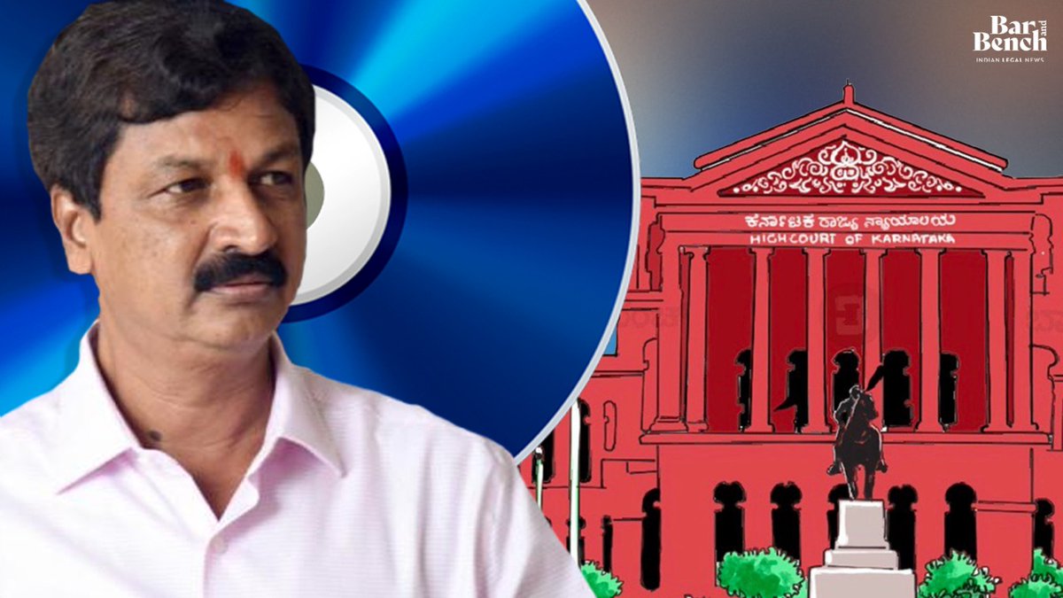 Kbarandbench's tweet image. [ಜಾರಕಿಹೊಳಿ ಪ್ರಕರಣ] ಮಾಜಿ ಸಚಿವ ರಮೇಶ ಜಾರಕಿಹೊಳಿ ಅವರ ಸಿ ಡಿ ಪ್ರಕರಣಕ್ಕೆ ಸಂಬಂಧಿಸಿದಂತೆ ಸಲ್ಲಿಕೆಯಾಗಿರುವ ಮನವಿಗಳ ವಿಚಾರಣೆ ನಡೆಸುತ್ತಿರುವ ಕರ್ನಾಟಕ ಹೈಕೋರ್ಟ್‌ ಹಂಗಾಮಿ ಮುಖ್ಯ ನ್ಯಾಯಮೂರ್ತಿ ಸತೀಶ್‌ ಚಂದ್ರ ಶರ್ಮಾ ನೇತೃತ್ವದ ವಿಭಾಗೀಯ ಪೀಠ.

#RameshJarakiholi #CDCase #KarnatakaHighCourt