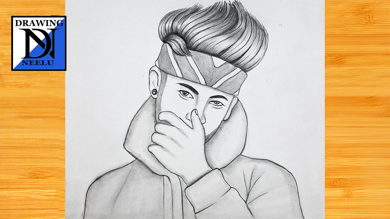 Sketch drawing boy deals