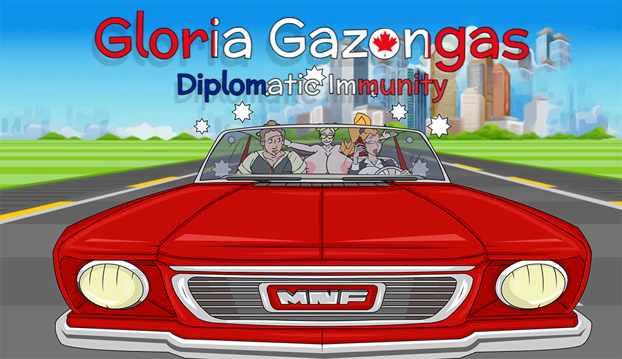 “Ready to take the trip of your life with Gloria Gazongas as a diplomat fro...