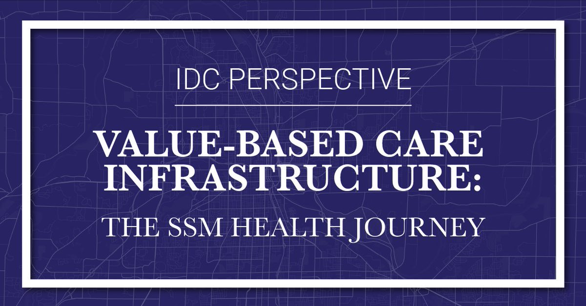 NavvisPopHealth's tweet image. Read this recently published IDC Perspective to learn about SSM Health's journey to an enterprise strategy for sustainable #valuebasedcare. 

bit.ly/NavvisIDCPersp…