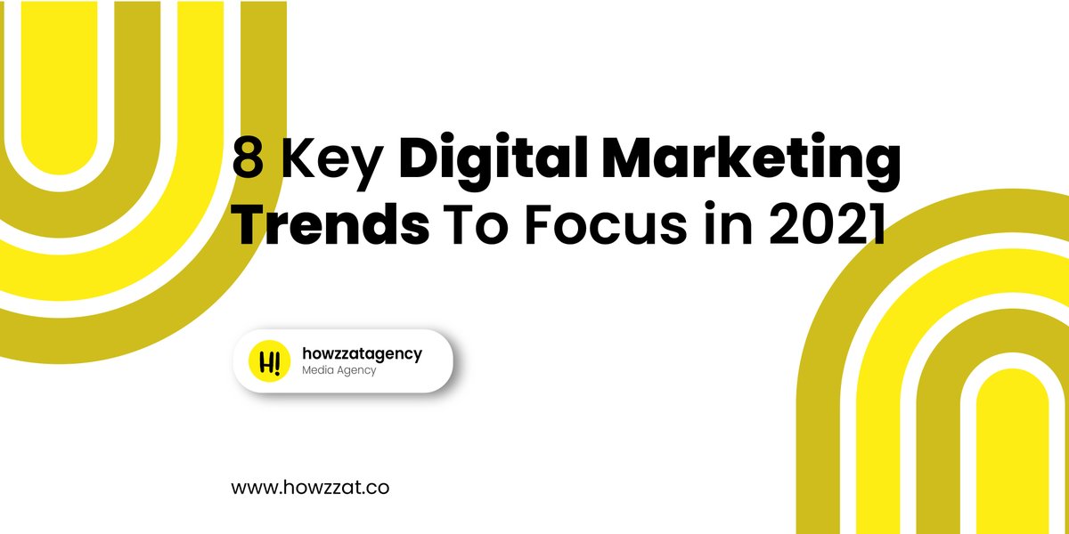 8 Key Digital Marketing Trend to focus in 2021

Learn more about it : bit.ly/3qtzcJq
Visit our website:howzzat.co

#digitalmarketing #marketing #socialmediamarketing #business #seo #entrepreneur #contentmarketing #smallbusiness #design #content #art #fashion