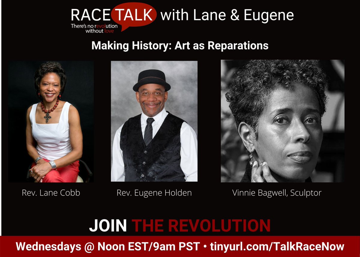 vinniebagwell's tweet photo. "PLEASE JOIN US, TODAY: Wednesday, September 15 at Noon EST for a an interview with Vinnie Bagwell, the woman who is changing the landscape of public art to include Black Historical Icons https://t.co/CDjUILzE8m." https://t.co/IKcDDBoIWb