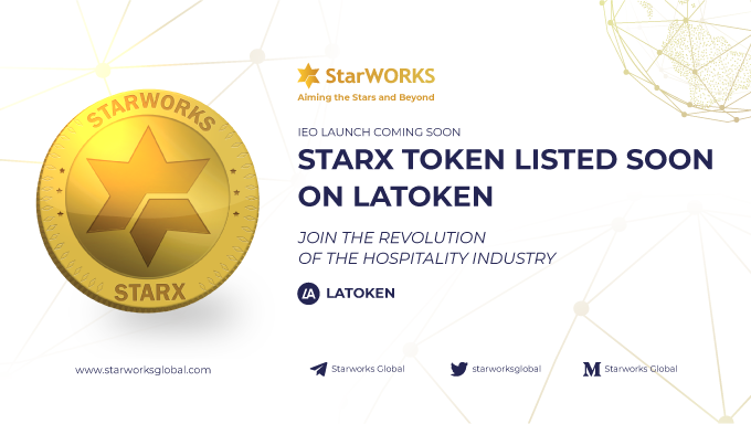 starworksglobal's tweet photo. StarX "๐ข๐๐ฟ ๐ก๐ฒ๐ ๐ง๐ผ๐ธ๐ฒ๐ป"is ready to launch
StarX will create more opportunities and exciting new business developments within the Hospitality & Tourism industry โจโจโจ
Our IEO launches soon on @latokens
#LATOKEN #LatokenApp #IEO #starworksglobal #starx #startokens https://t.co/re4p9FoPEM