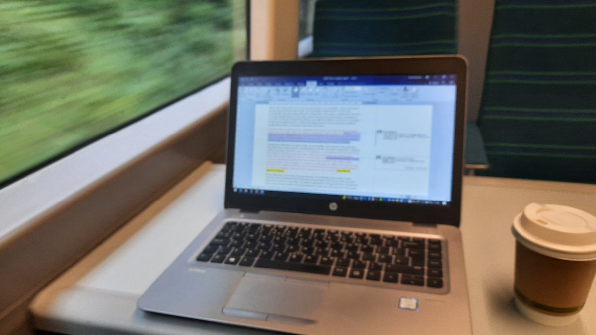 First commute in 18 months. Can't wait to see all the lovely <a href="/traversepeople/">Traverse</a> in real life, full length, 3D... 🥰