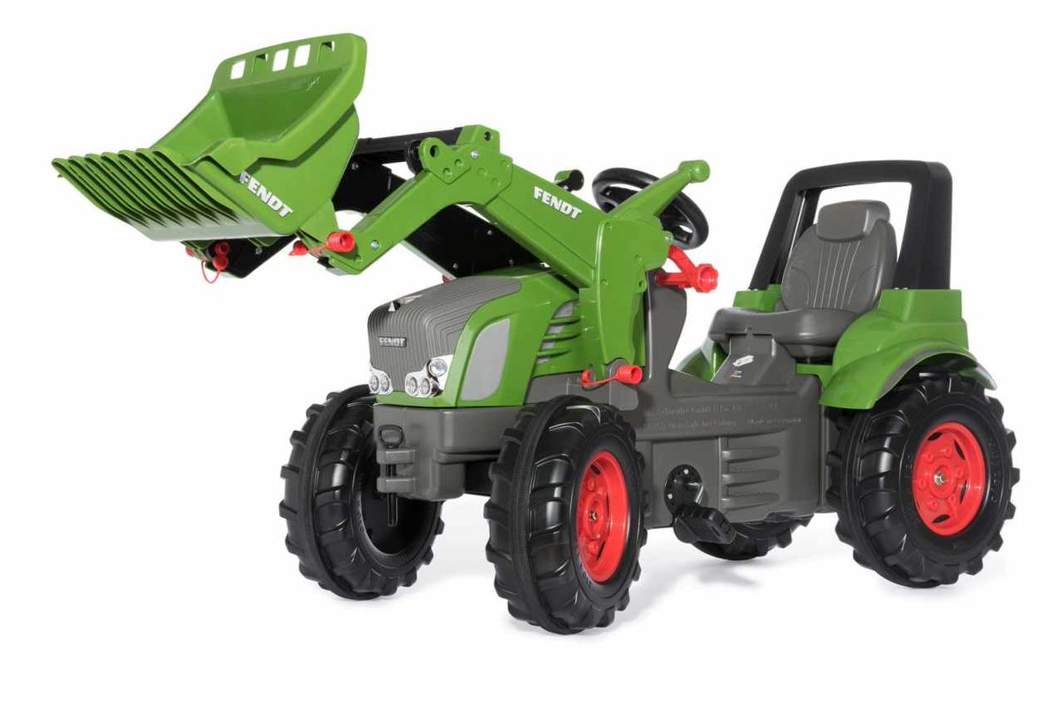 Agridiver's tweet photo. 📌#novedades #tractor a pedales @FendtSpain 939 Vario con pala frontal manual que se puede desmontar. 
Este tractor de juguete puede llevar todos los remolques, cisternas, y todos los aperos. 
Tractor para #Nino a partir de 3 años. 
#agricultura #ganadería #campo https://t.co/8cXYveQ9oJ