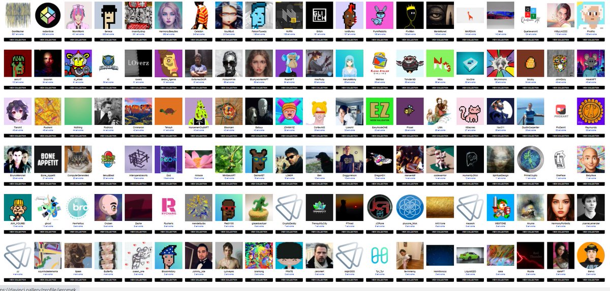 davinci_gallery's tweet photo. Several hundred artists switched from eth to harmony as a result of daVinci platform (currently 3,565 artists 
 + 466 last week)!

NFTs minted on daVinci cost less than $0.01 and require 99% less energy comparative to others!
Check out: https://t.co/yt5qK3Iwlo

@harmonyprotocol https://t.co/g7ogvN4x19