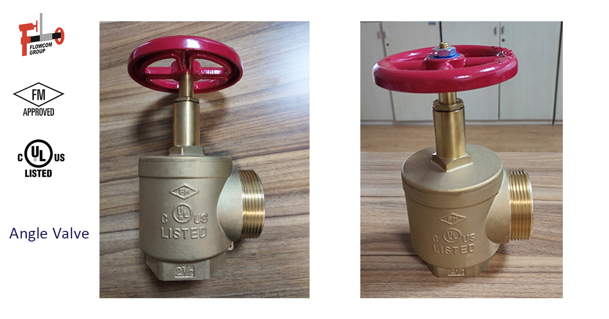 FlowComMechani1's tweet image. Angle Hose valve, for fire protection industry.
-- FM &amp;amp; UL listed;
-- Used with Fire Hose Rack Assembly or as a Fire Dept. outlet connection;
-- Forged brass body and bonnet for rigidity and light weight;
-- Red coated hand wheel;
-- website: flowcomtech.com