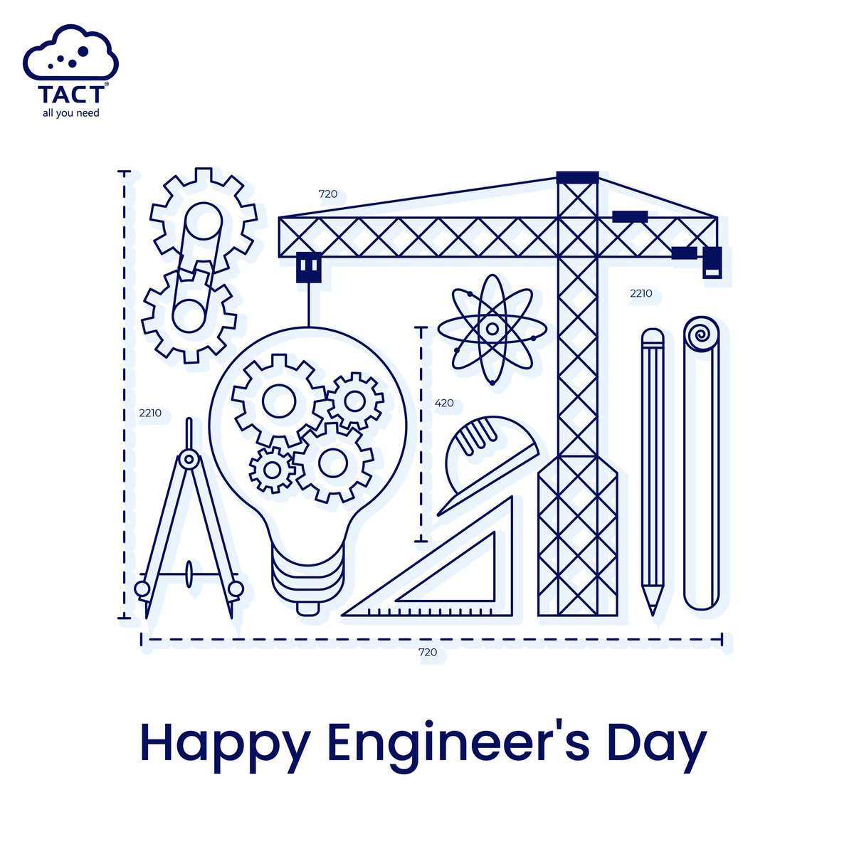 TACTlive's tweet photo. To the creators , inventors and magicians of the world. Happy Engineer’s day 👨🏻‍💻👩🏻‍💻
#EngineersDay #EngineersDay2021 #Engineering https://t.co/Dvz3O0I57N