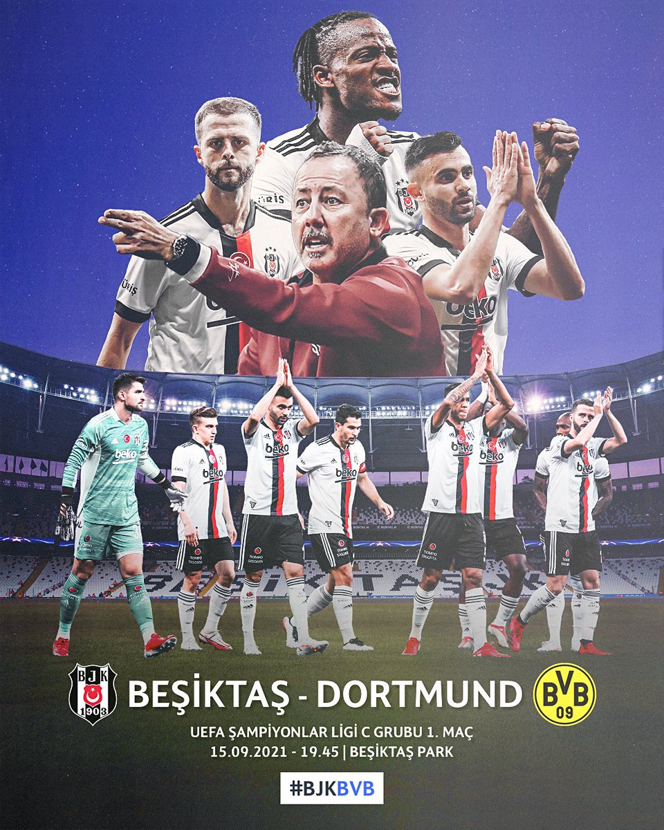Bugün #BeşiktaşınMaçıVar 🦅

#UCL | #BJKBVB