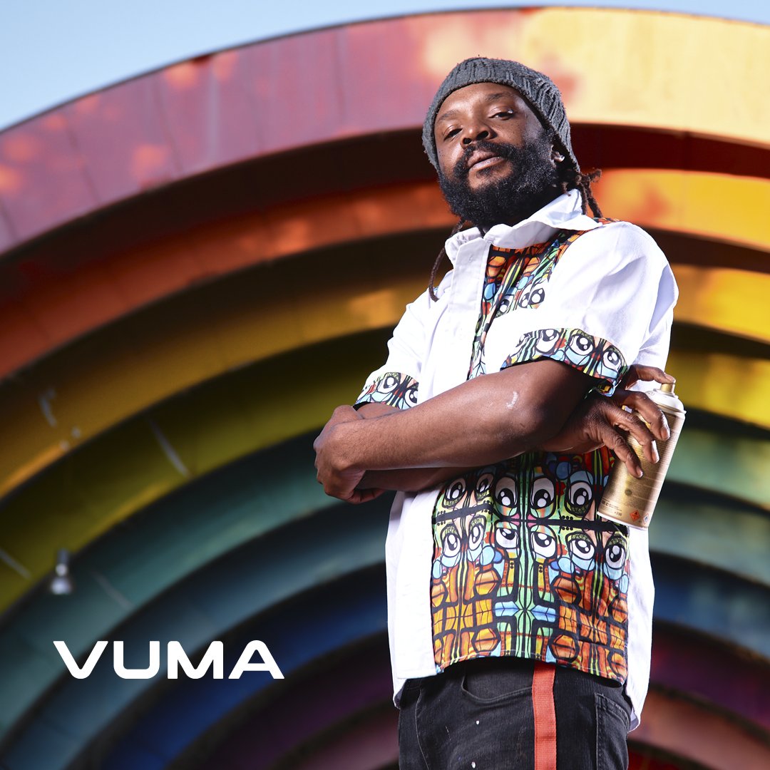 "For me the internet is a network &amp; platform for art in the public sphere that can help me grow globally. The power of being connected makes my artwork more visible, increasing accessibility to a worldwide audiences.” - <a href="/senzart911/">Senzart911</a> 

Get connected today: get.vumatel.co.za/connected_soci….