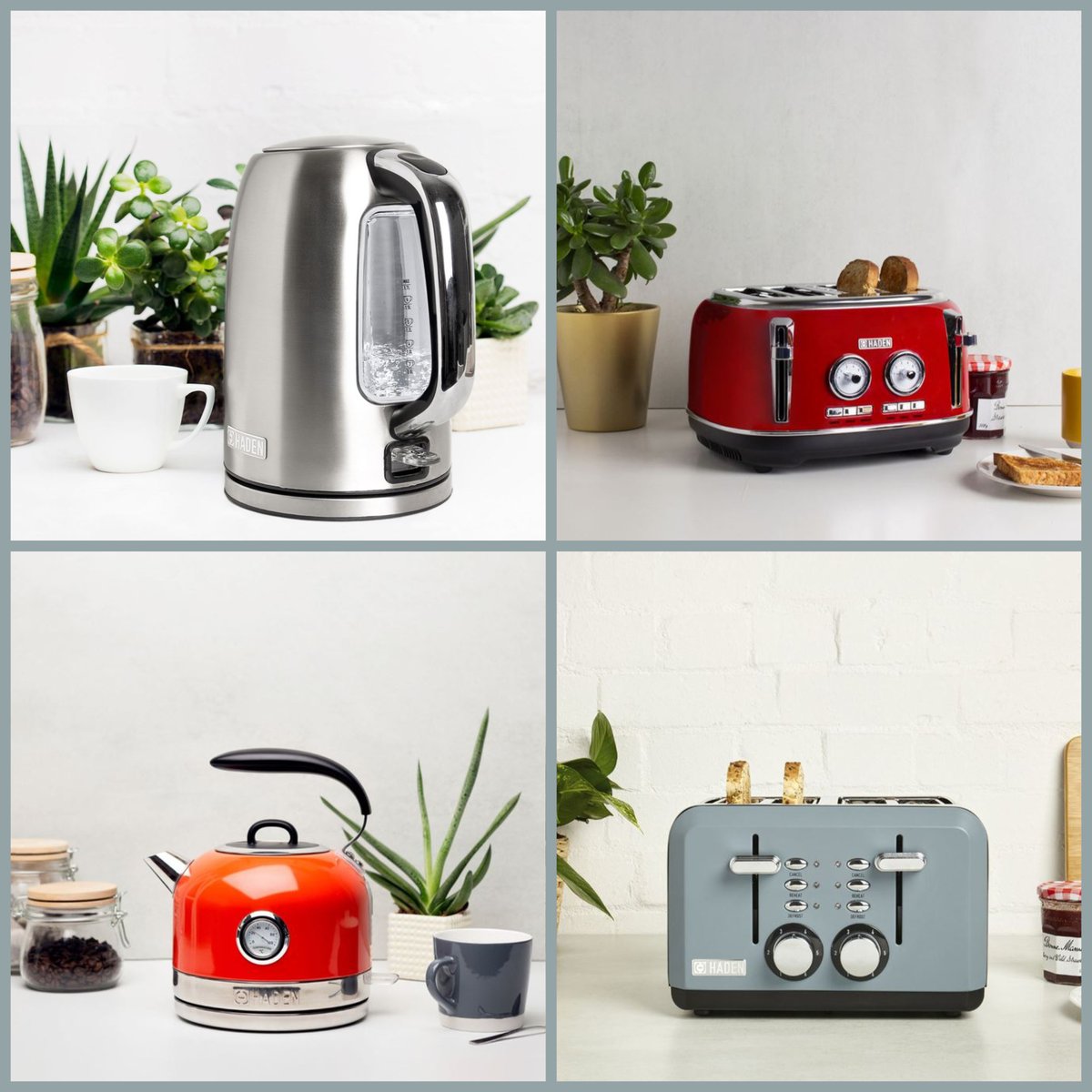 AspenofHereford's tweet image. Full of Charm, Elegance and Style. 
The perfect practical accent in your kitchen😍🍞☕️
#Haden #KitchenAccent #kitchenware #kitchen #kettle #toaster

aspenofhereford.com/pages/search-r…