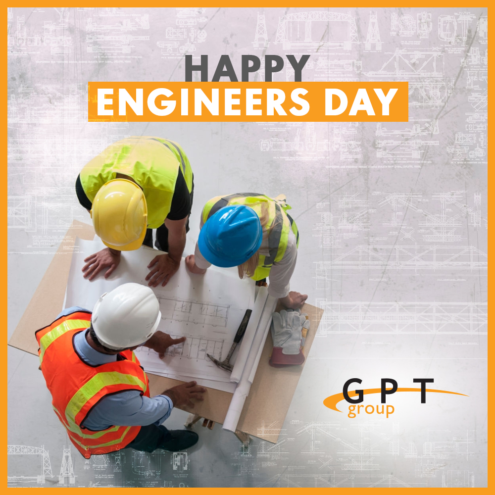 gptinfraproject's tweet photo. GPT GROUP wishes Happy Engineers Day to  all Engineers across the globe. We salute your great ideas and innovations that has changed our lives.
#GPTGROUP
#GPTInfra
#engineers 
#EngineersDay2021 
#EngineersDay https://t.co/2421fDBIiw