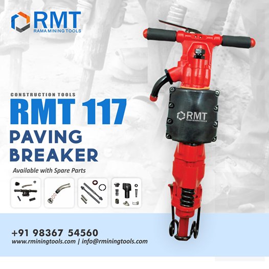 RMT_ramamining's tweet image. The Paving Breaker RMT 117 is the genuine article with regards to boring by RMT. The breaker has an in-fabricated oil system that gives constant grease to the inward pieces of the instrument. 

#PneumaticBreakers #constructiontoys #toolsforbusiness #miningtools #toolshop