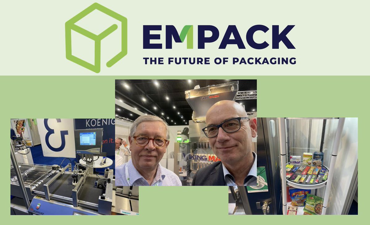 ArrayGraphics's tweet image. Showtime! Gerrit and Toine visited Empack in Den Bosch last week. It was good to be back! 

#empack2021 #hptij #norwix