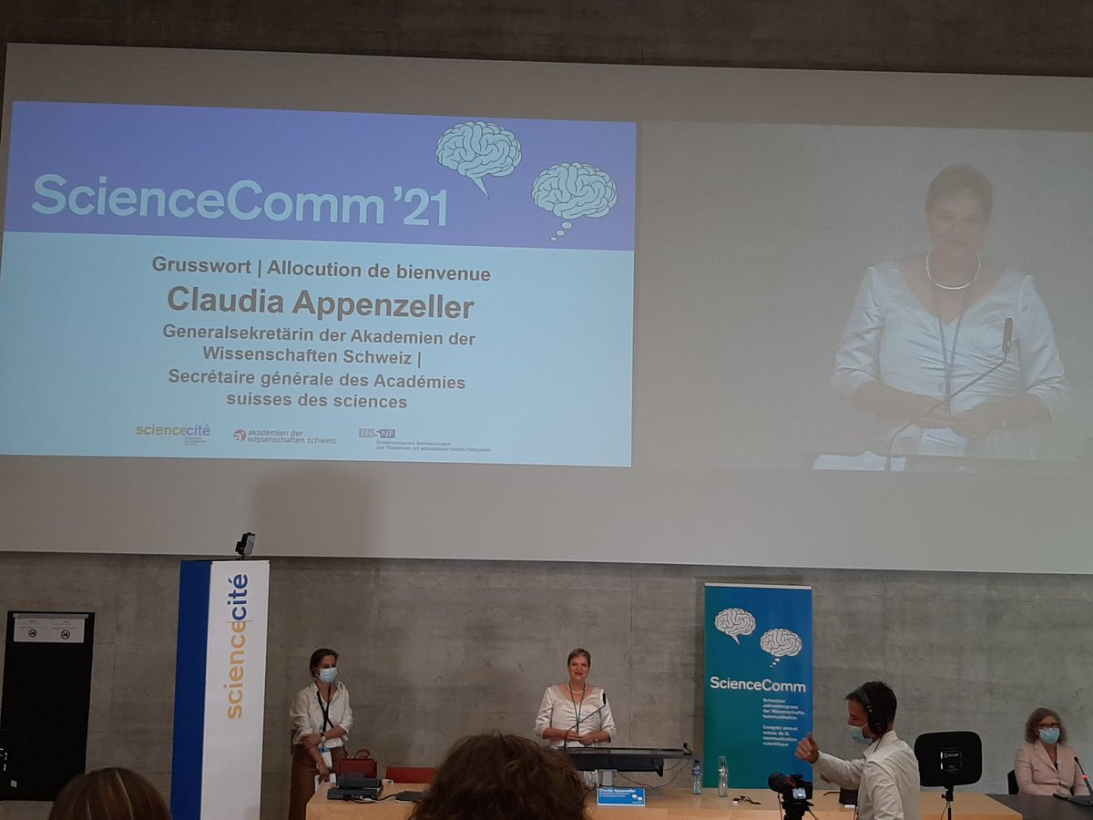 Zabala_Li's tweet image. The #ScienceComm21 has just began with the opening speech from @c_appenzeller! Looking forward to interesting discussions about #ScienceCommunication #Wisskomm #communication in English &amp;amp; German! #Konferenz #zweisprachig #Health #COVID19 #Gesundheit #lifelonglearning #conference
