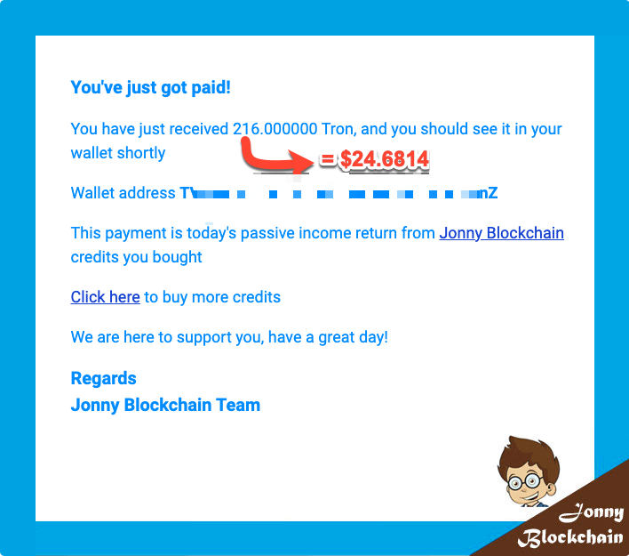 mikebriggs0's tweet photo. @JEREMYRUSH64 Just got paid 216.000000 Tron https://t.co/tBTipZsPdc