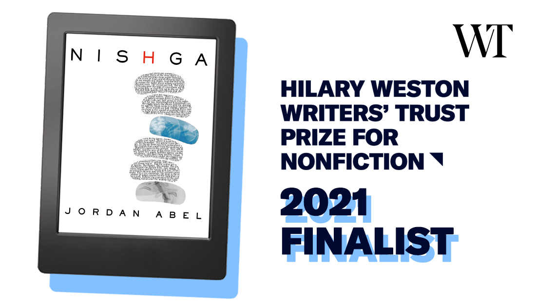 writerstrust's tweet photo. "This work fully realizes the complexity of the self and home, and the way atrocity reverberates through generations.” #Nishga by Jordan Abel @jordoisdead is a 2021 Hilary Weston WT Prize for Nonfiction finalist https://t.co/96FLvOMF9c #canlit #WestonPrize @mcclellandstewart https://t.co/mFr65WNNkO