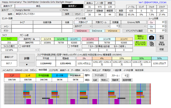 デレステ計算機配布所さん の人気ツイート 1 Whotwi グラフィカルtwitter分析