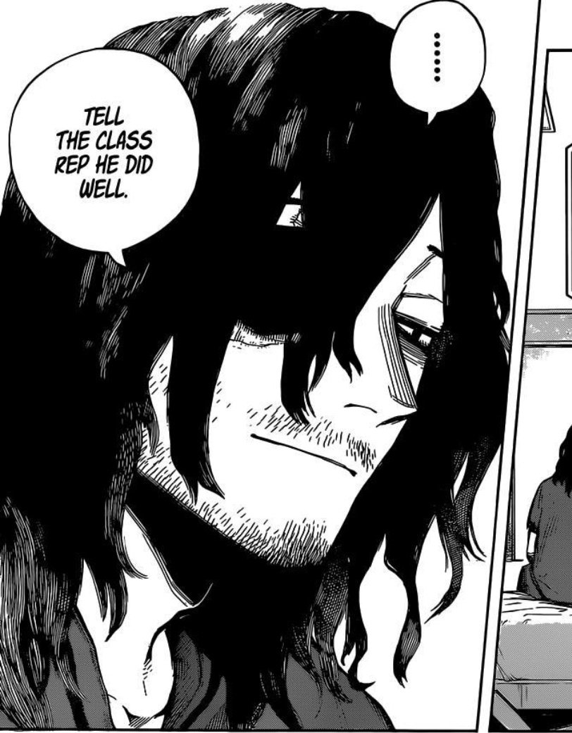 Mr Aizawa pls sir 