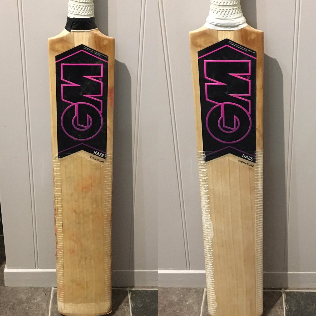 GraniteCricket's tweet photo. It has been a while since we posted but we have been busy over the summer and now the season is over we are looking to announcing a few exciting things shortly.

In the meantime see below some refurbs we did over the summer.

#refurbs #batrefurbs #cricket #scottishcricket https://t.co/vH8PD4PTDz