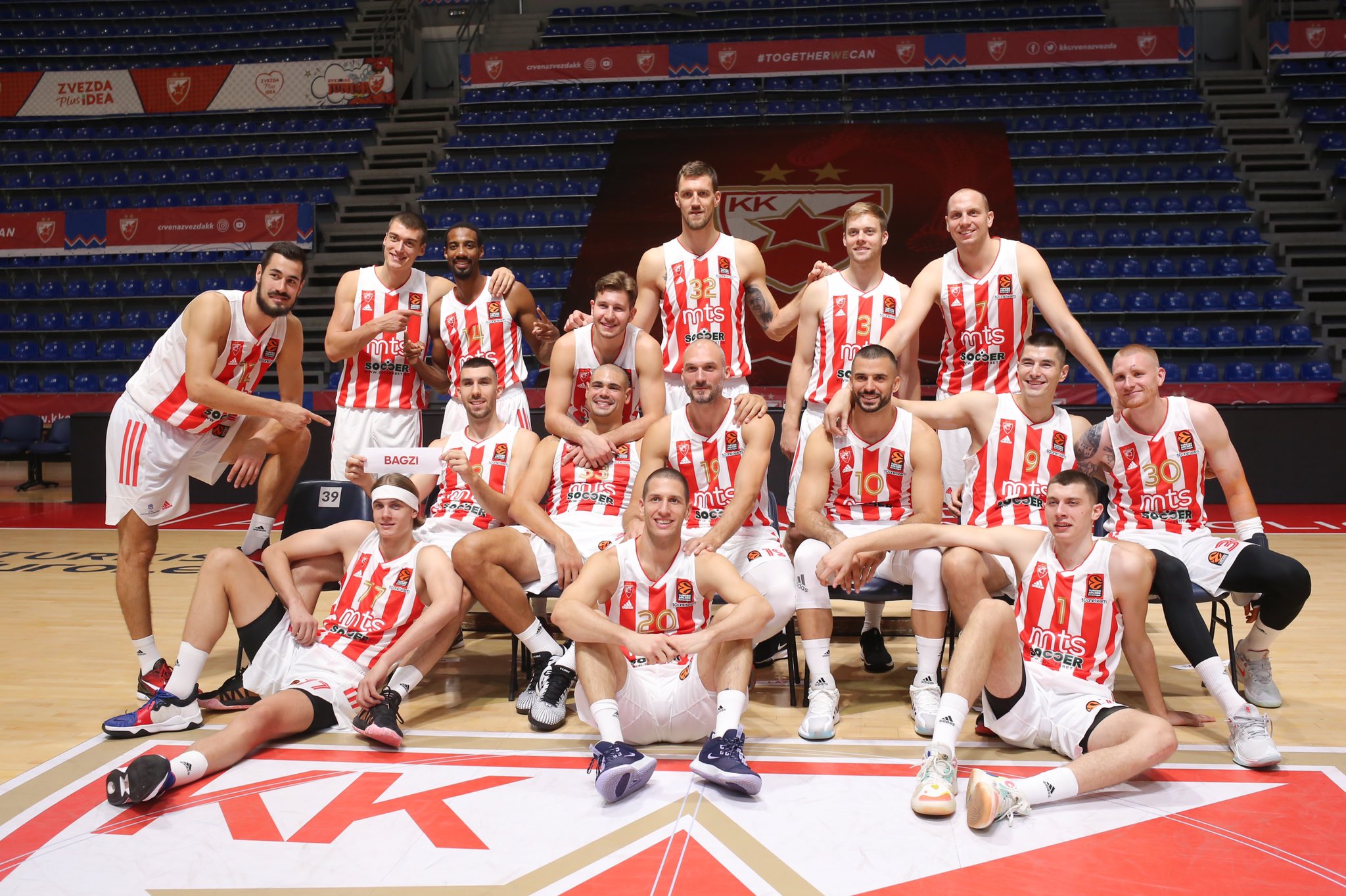 KK Crvena zvezda Meridianbet on X: WE ARE THE TEAM @OTEuroleague  @Euroleague @_MWill @thejenkinsguy22 @DangubicNemanja @JakaBlazic  @nikola_kalinic  / X